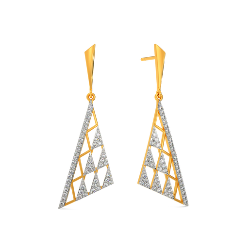 Netty  Diamond Earrings
