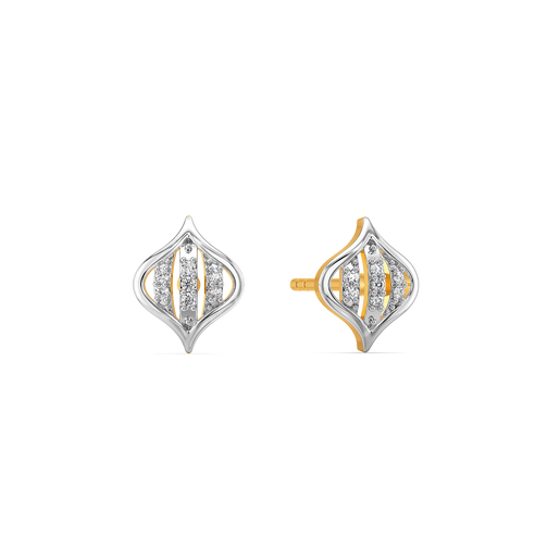 Chic Knot Diamond Earrings