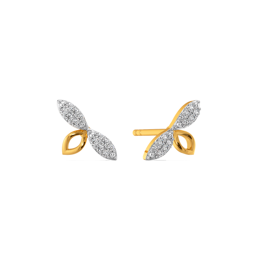 Twist of Sparkle Diamond Earrings