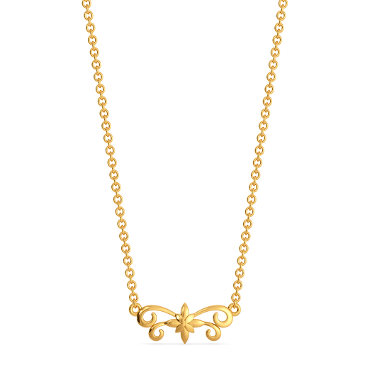 Royal Fleur Gold Necklaces