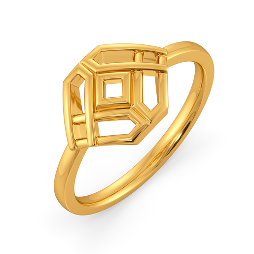 Golden Wedding Tales Gold Rings