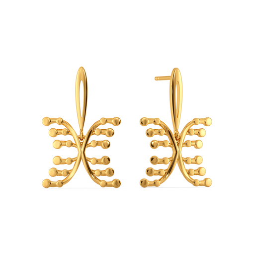 Your Wedding Your Way Gold Earrings