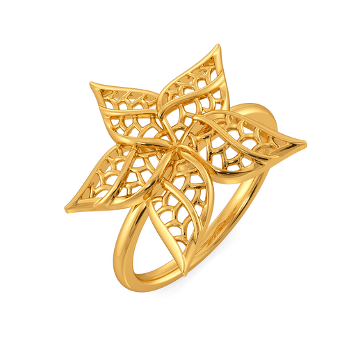 It is Your Moment Gold Rings