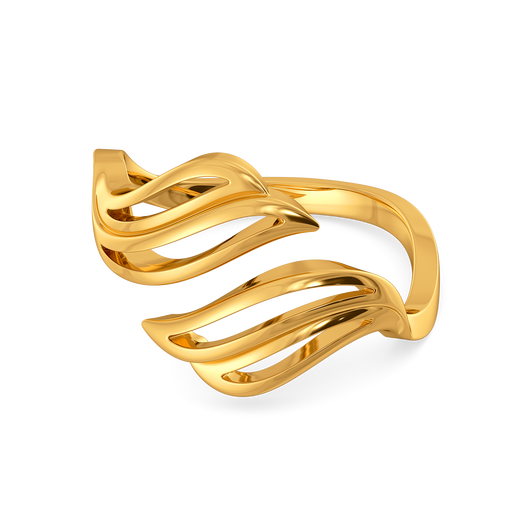 Forever Starts Here Gold Rings