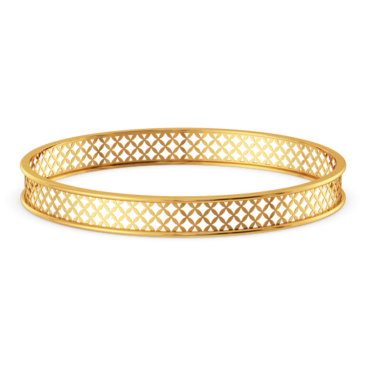 Vow Weave Gold Bangles