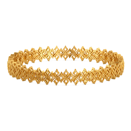 Sacred Symmetry Gold Bangles