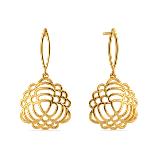 Eternal Vows Gold Earrings
