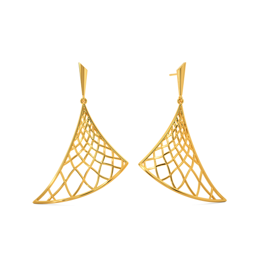 Shadow Gold Earrings