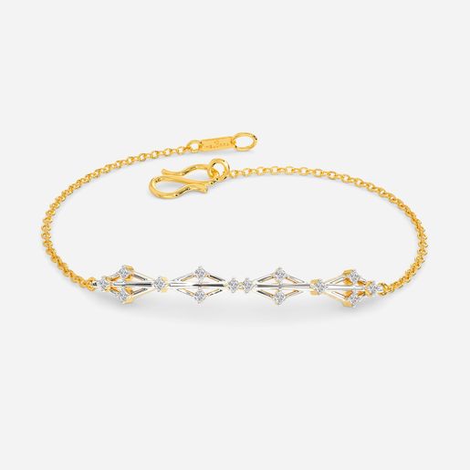Glitzy Evening Diamond Bracelets