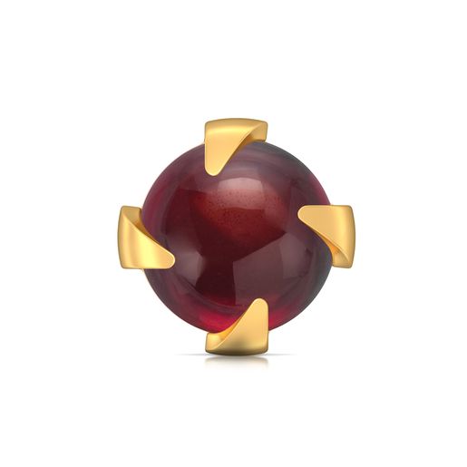 Insta-red Gemstone Nose Pins