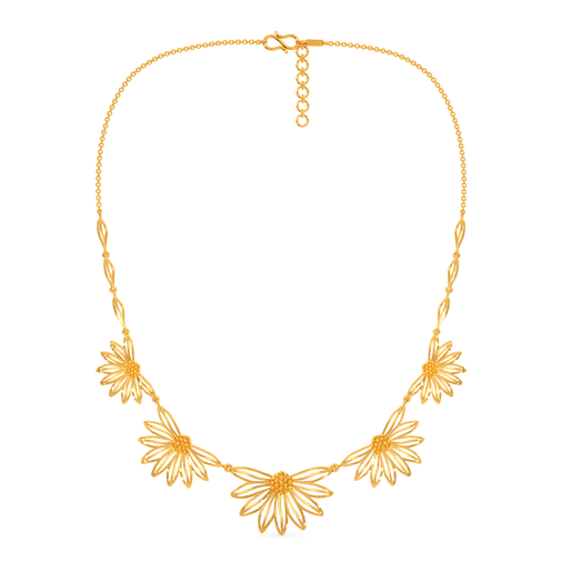 Bouquet for You Gold Necklaces
