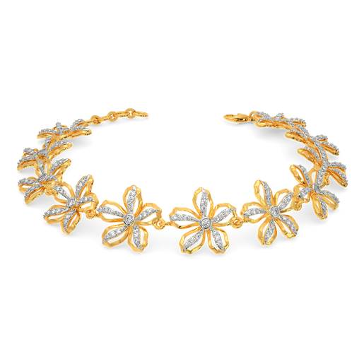 Petals Story Diamond Bracelets