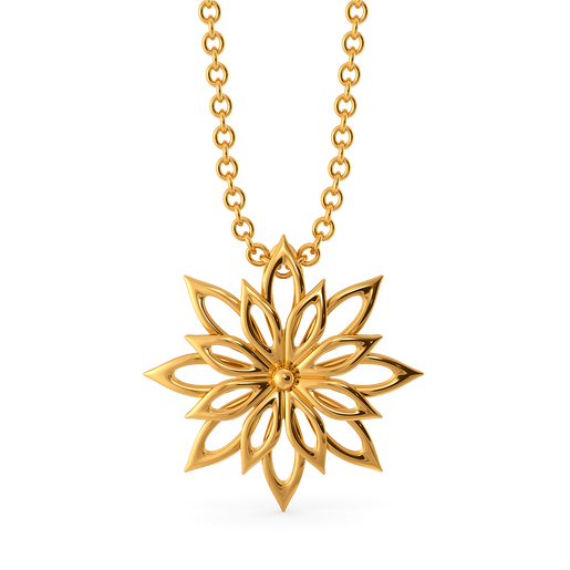 Garden Glow Gold Pendants