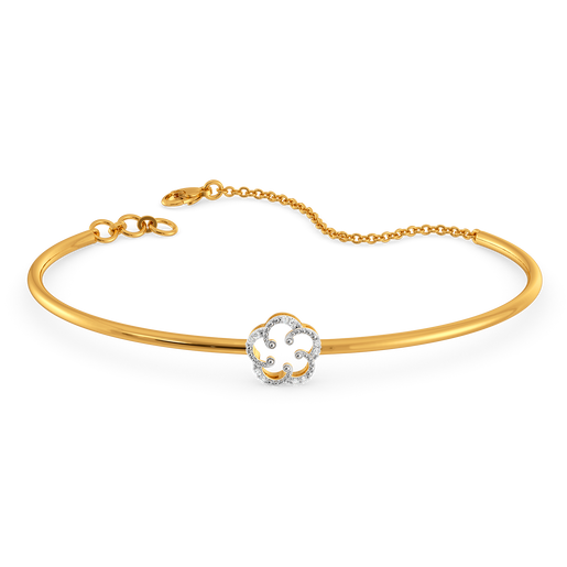 Bloom Curve Diamond Bangles