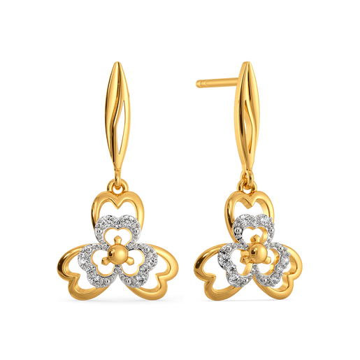 Petal Edit Diamond Earrings