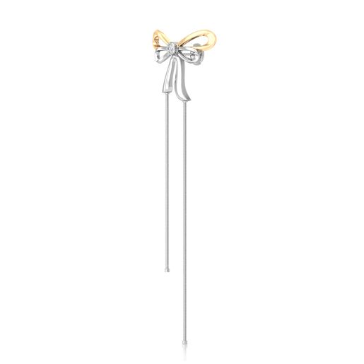 Ribbon Bow Diamond Necklaces
