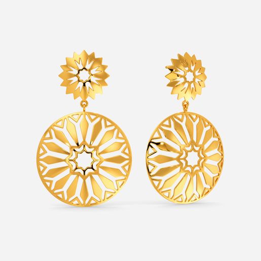 Sunkissed Gold Earrings