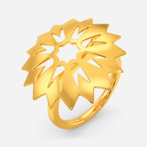Sunkissed Gold Rings