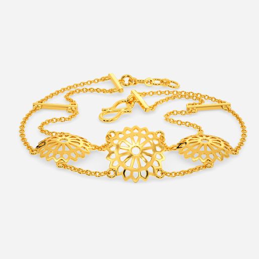 Sunny Surprise Gold Bracelets