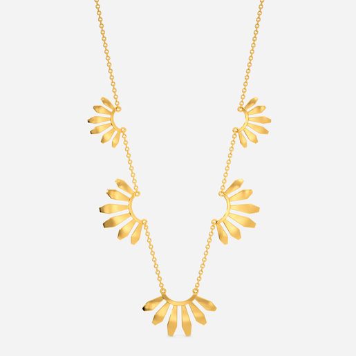 My Kinda Sunshine Gold Necklaces