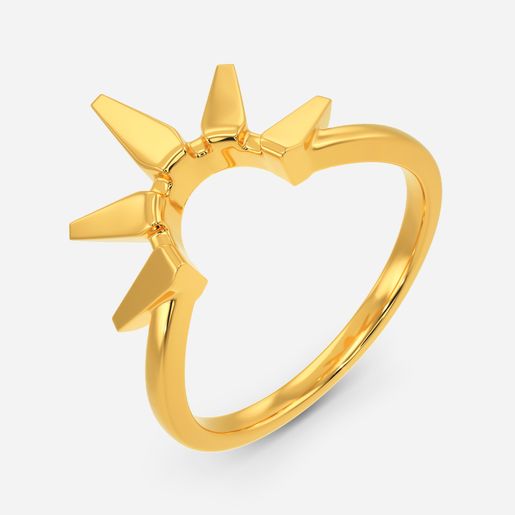 Slay in Sunray Gold Rings