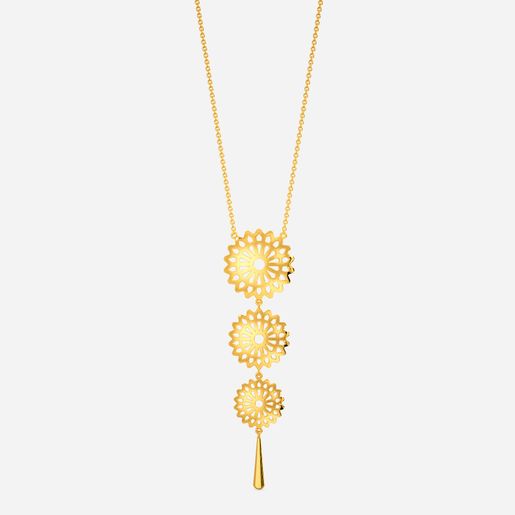 Spirit O Sun Gold Necklaces