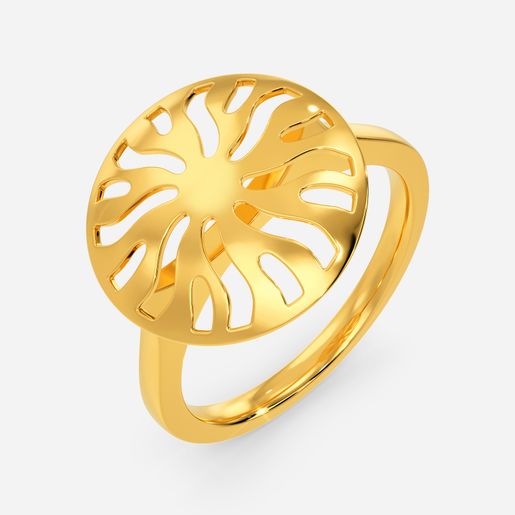 Dawn Delight Gold Rings
