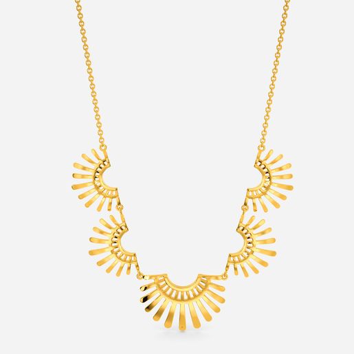 Sunset Soiree Gold Necklaces