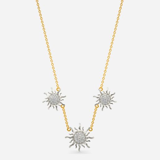 Sunshine So Fine Diamond Necklaces
