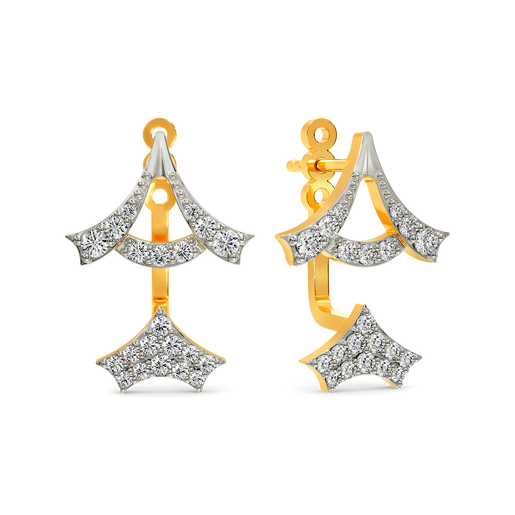 Water Nymph Diamond Earrings