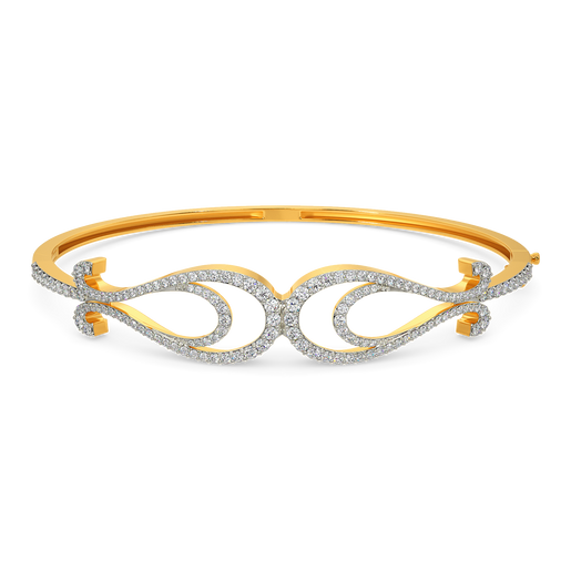 Power of the Ocean Diamond Bangles