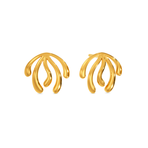 Oceanic Gold Earrings
