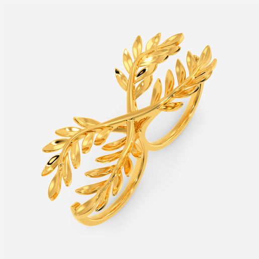 Goddess Gia Gold Rings