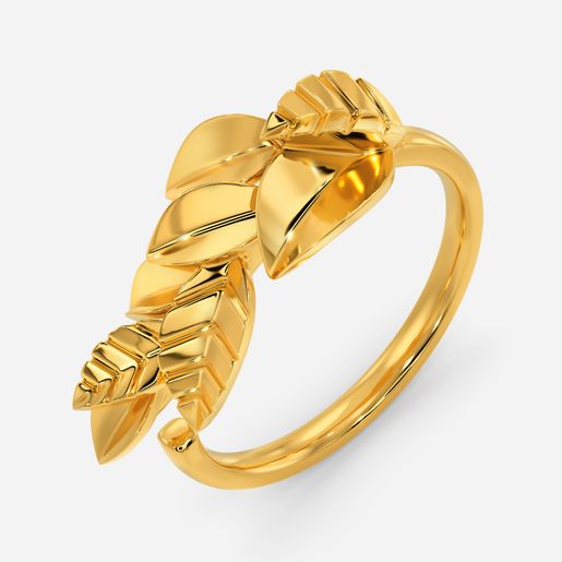 Greek Olive Gold Rings