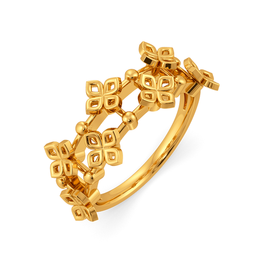 Wear Like Lace Gold Rings