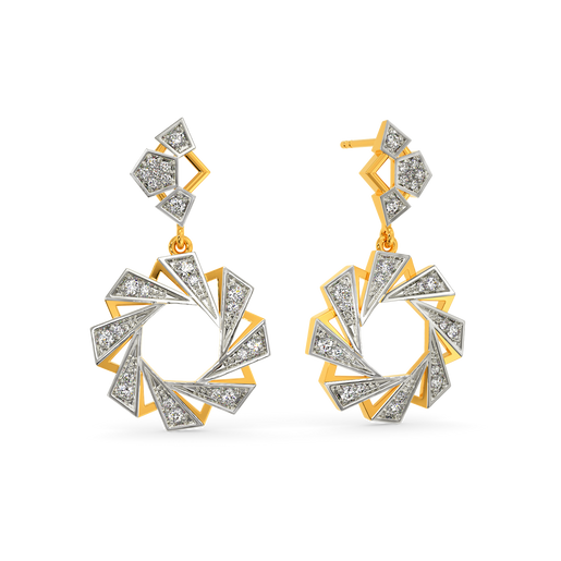 Corporate Sleek Diamond Earrings