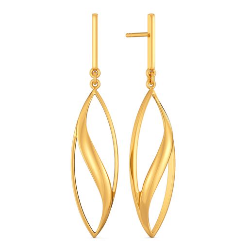 The Cool Lopsided Gold Earrings