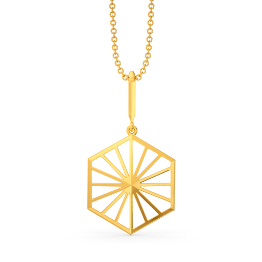 Perfect For Me Gold Pendants