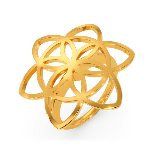 Song Of The Stars Gold Rings