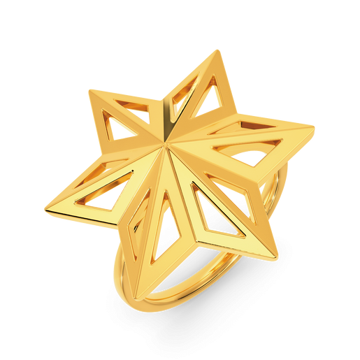 Stardom Gold Rings