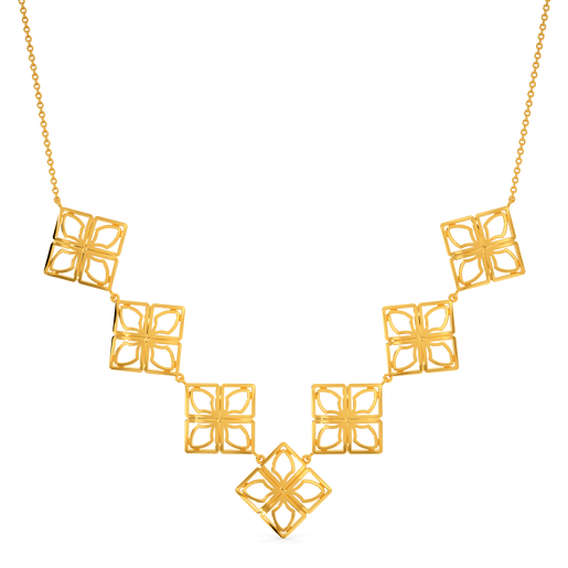 Perfect Cut Gold Necklaces
