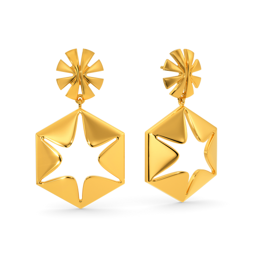 Showstopper Gold Earrings
