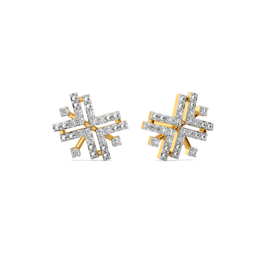 Whisper of Lace Diamond Earrings