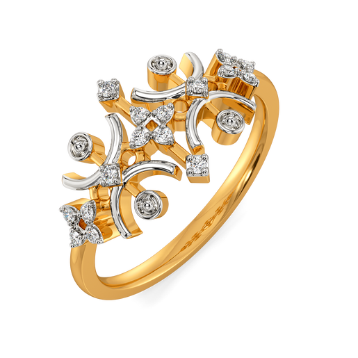 Lace Core Diamond Rings