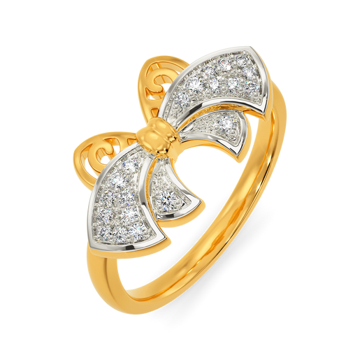 Bow Show Diamond Rings