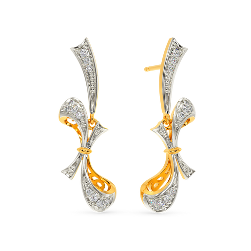 Bow Dreams Diamond Earrings