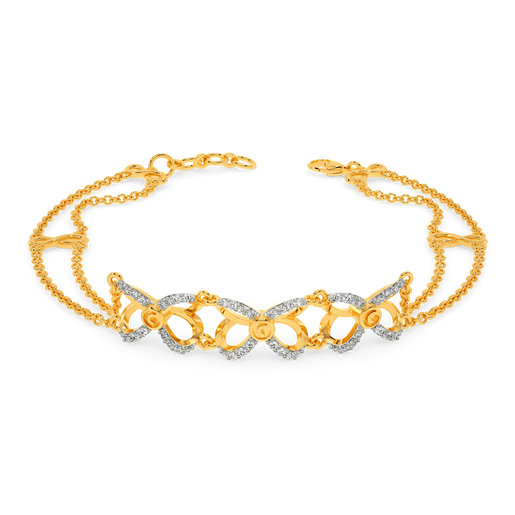 The Bow Show Diamond Bracelets
