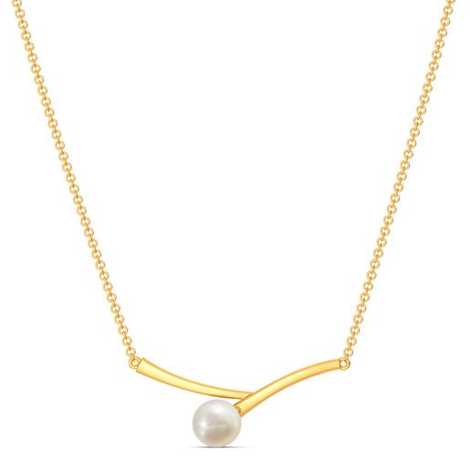 Pearl Swirl Gemstone Necklaces