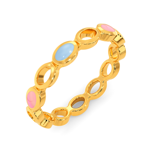 Dreamy Palette Gold Rings