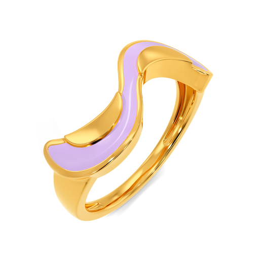 Cream of Colour Gold Rings